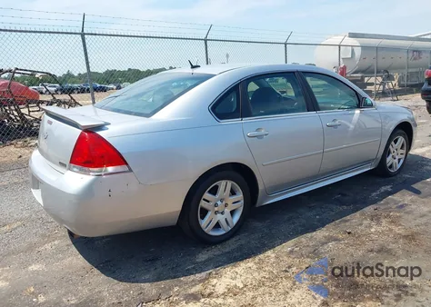 2013 Chevrolet Impala Lt из США, поврежденный, VIN 2G1WG5E36D1177760